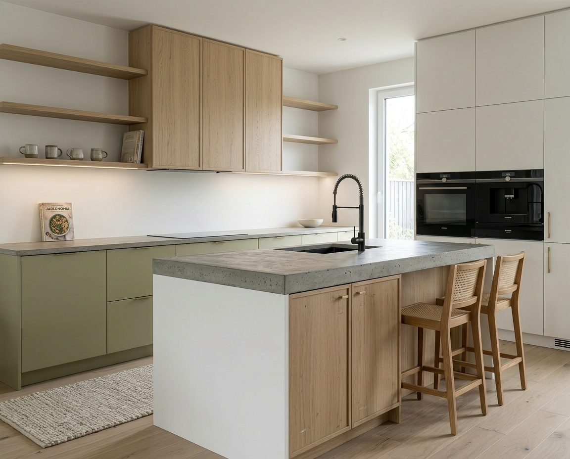 Kuchnia w domu w Beskidach